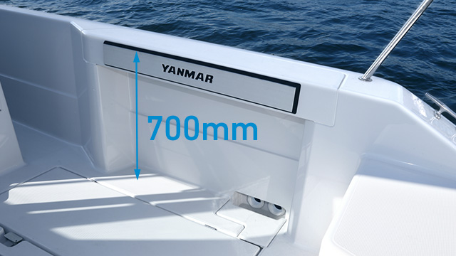 ヤンマー　プレジャーボート　EX28C　オープンブルワーク