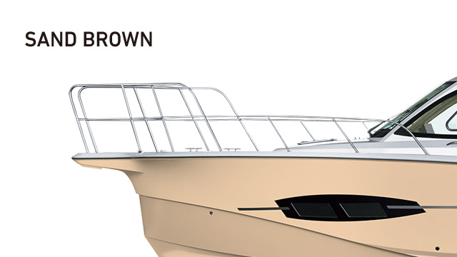 ヤンマー　マリンプレジャーボート　EX34　サンドブラウン