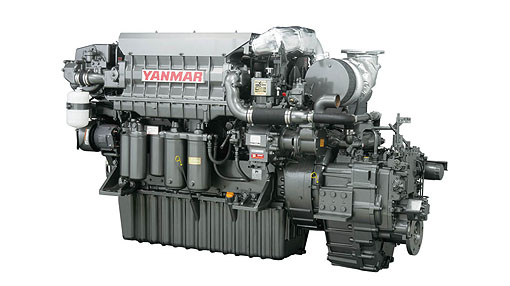 ヤンマー　マリンエンジン　kxzシリーズ　6KXZP-WGT